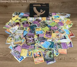 2.5LB Lot of Various Assorted Pokemon Cards TCG CCG in Collectible Box - Image 1