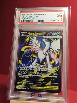Pokemon Mega Absol EX 161/132 Full Art Ultra Rare PSA9 - Image 1