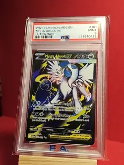 Pokemon Mega Absol EX 161/132 Full Art Ultra Rare PSA9 - Image 3