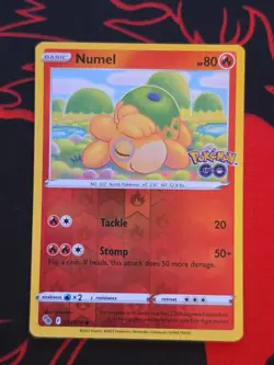 Numel Peelable Ditto Reverse Holo Pokemon Go TCG 013/078 Unpeeled - Image 1