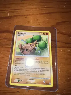 Pokemon Bonsly #71/130 2007 (diamond and pearl set) - Image 1