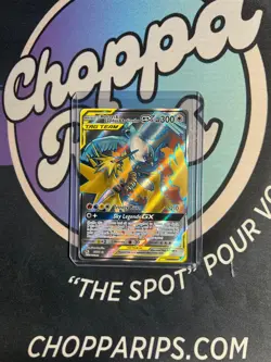 Pokemon Hidden Fates Moltres & Zapdos & Articuno GX Full Art UR Holo #66/68 - Image 1