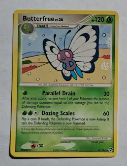 Pokemon - Butterfree - Great Encounters 14/106 - Rare - LP - Image 1