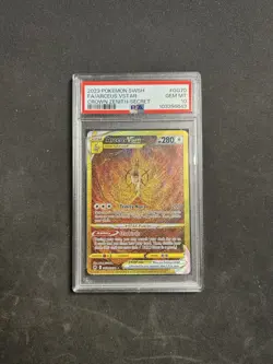 PSA 10 GEM MINT Arceus VSTAR #GG70 Secret Rare Pokemon Card 2023 Crown Zenith - Image 1