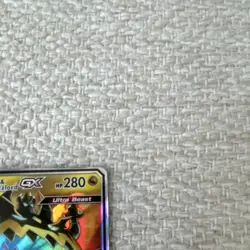 Pokemon Naganadel & Guzzlord GX TAG TEAM Ultra Rare 158/236 Cosmic Eclipse - Image 3