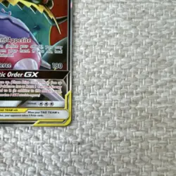 Pokemon Naganadel & Guzzlord GX TAG TEAM Ultra Rare 158/236 Cosmic Eclipse - Image 4