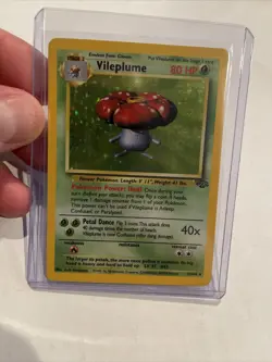 Vileplume 15/64 Holo - Pokemon Jungle Set Rare Card 1999 - Image 1
