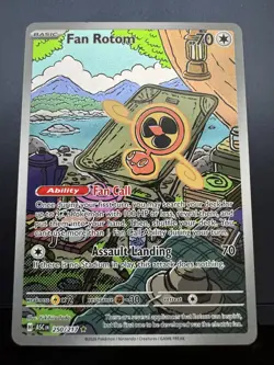 Fan Rotom 250/217 IR Ascended Heroes Evolution English Pokemon TCG MINT - Image 1