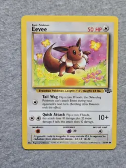 Pokemon TCG Eevee Jungle 51/64 Regular Unlimited Common - Image 1