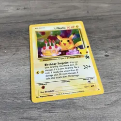 Birthday Pikachu 24 Holo Celebrations Classic Collection Pokemon Card - Image 2