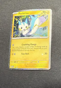 Pachirisu Pokemon Surging Sparks SVP158 Black Star Promo - Excellent - Image 1