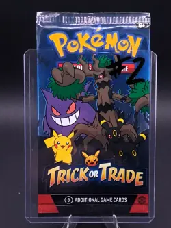 Pokemon TCG 2023 Trick or Trade BOOster Packs Sealed Lot of 6 Gengar Umbreon - Image 4