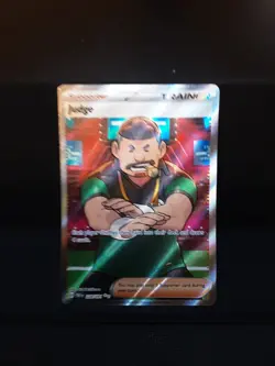 Judge - 228/091 - Paldean Fates - 2024 - Holo Ultra Rare - Pokemon TCG - NM - Image 1