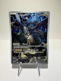 Pokemon TCG Ascended Heroes ETB N’s Zekrom 031 Black Star Promo NM - Image 1