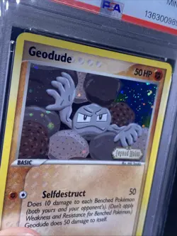 Pokemon EX Legend Maker Geodude Reverse Holo 2006 #53/92 PSA 9 Mint - Image 5