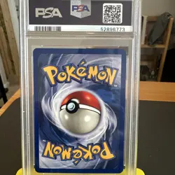1999 FOSSIL POKEMON ARTICUNO RARE 17/62 WOTC GRADED NON-HOLO PSA 9 - Image 2