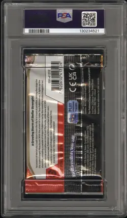 Pokemon Scarlet & Violet Surging Sparks SEALED Booster Pack PSA 9 MINT - Image 2