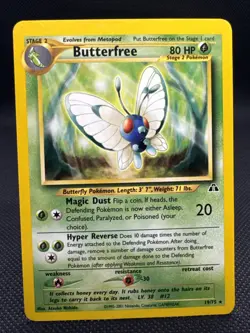 Butterfree 19/75 Neo Discovery NM Pokemon TCG - Image 1