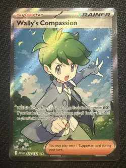 Pokemon 2025 Mega Evolution Wally's Compassion #176/132 NM - Image 1