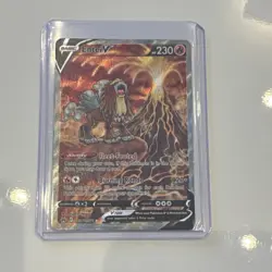 Pokemon TCG Crown Zenith Entei V GG36/GG70 Ultra Rare Full Art Holo - Image 1