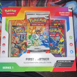 Pokemon First Partner Illustration Collection Series 1 Promo Booster Box English - Image 1