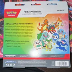 Pokemon First Partner Illustration Collection Series 1 Promo Booster Box English - Image 2