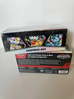 Pokemon TCG Scarlet & Violet Prismatic Evolutions Surprise Box (Lot of 2) SEALED - Image 3
