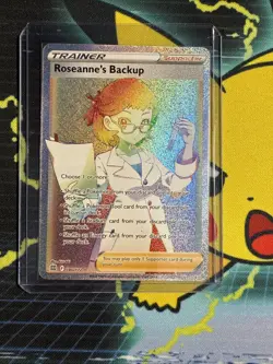 Pokemon TCG Roseannes Backup Sword & Shield: Brilliant Stars 180/172 Holo Secret - Image 1