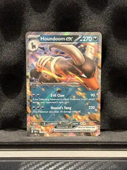 Houndoom ex 134/197 SV03: Obsidian Flames Holo Pokemon NM - Image 1