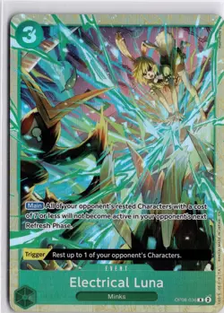 OP08-036 Electrical Luna Premium Card Collection Best Selection Vol.5 One Piece - Image 3