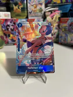 Nefeltari Vivi (Alternate Art) EB04-025 The Azure Sea's Seven Foil - Image 1