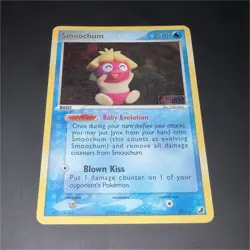 Pokemon Smoochum Rare Reverse Holo 50 HP Unseen Forces 31/115 TCG Card - Image 1