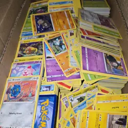 Lot Of (200) Pokemon Bulk Trading Cards - Ucommon, Common & Rare, multiple sets - Image 4