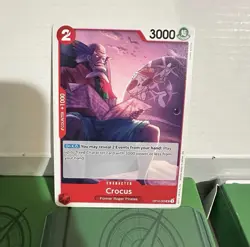 Crocus [& Laboon] One Piece card, Netflix Season 2, ep. 2, OP12-003 UC, tag Sp - Image 1