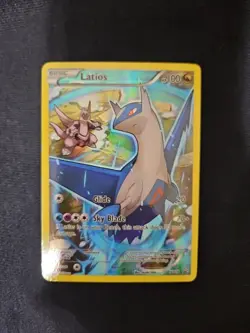 Pokemon TCG Latios XY79 XY Black Star Promo Full Art Ultra Rare Holo Card - Image 1