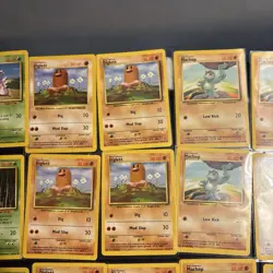 103 NM Pokemon card LOT BASIC COMMONS -BASE SET 2 COMMONS Sleeved TCG Vintage - Image 5