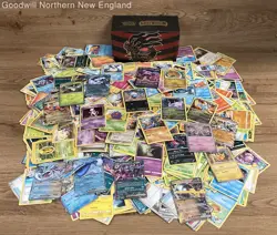 2.5LB Lot of Various Assorted Pokemon Cards TCG CCG in Collectible Box - Image 1