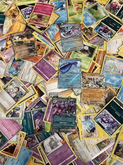 2.5LB Lot of Various Assorted Pokemon Cards TCG CCG in Collectible Box - Image 2