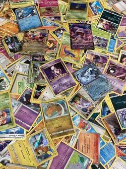 2.5LB Lot of Various Assorted Pokemon Cards TCG CCG in Collectible Box - Image 3