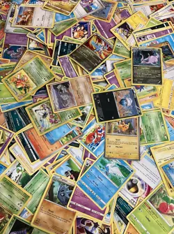 2.5LB Lot of Various Assorted Pokemon Cards TCG CCG in Collectible Box - Image 4