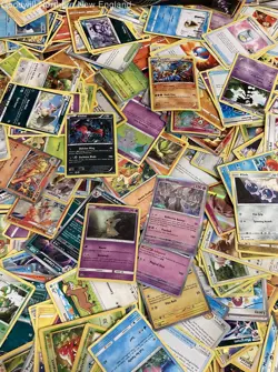 2.5LB Lot of Various Assorted Pokemon Cards TCG CCG in Collectible Box - Image 5