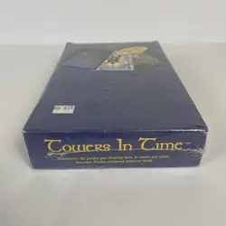 Towers in Time CCG TCG Limited Edition Booster Box 60 Packs 8 Cards Per Pack Vtg - Image 4