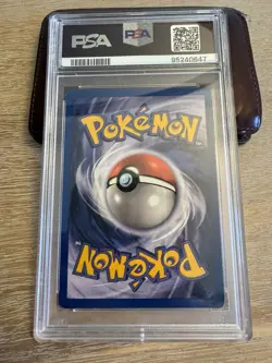 Pokemon TCG Rhydon Jungle 1st Edition Uncommon Card 45/64 PSA 7 NM - Image 2