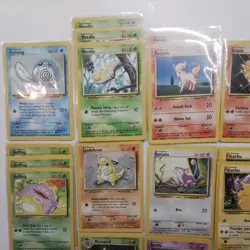 Pokemon 1999 Base Set Unlimited (Shadow) 42 card lot - Image 2