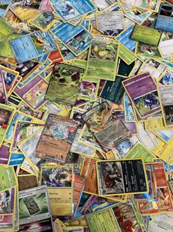 2.5LB Lot of Various Assorted Pokemon Cards TCG CCG in Collectible Box - Image 2