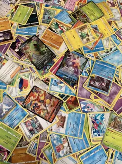 2.5LB Lot of Various Assorted Pokemon Cards TCG CCG in Collectible Box - Image 4