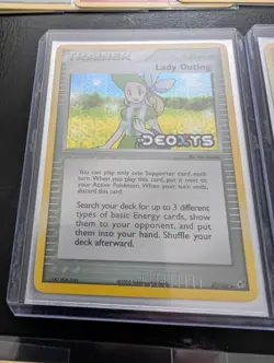 Pokemon EX Deoxys (2005) - Beautifly, Lady Oouting Stamped (19 Cards) - Image 3