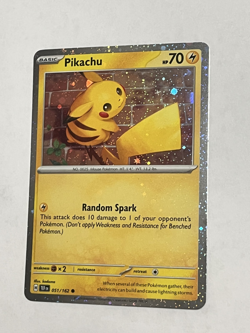 Pikachu 51/162 Cosmic Eclipse REVERSE HOLO Pokemon Card ⚡ NM 2019 - Image 1