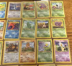 Lot of 55 Vintage Pokemon Cards - Base, Neo, Jungle, Fossil - Holo And Non Holo - Image 4