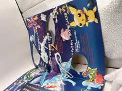 Pokemon Neo Genesis Japanese 2000 9-Cards Binder Set No Seal, Unused - Image 5